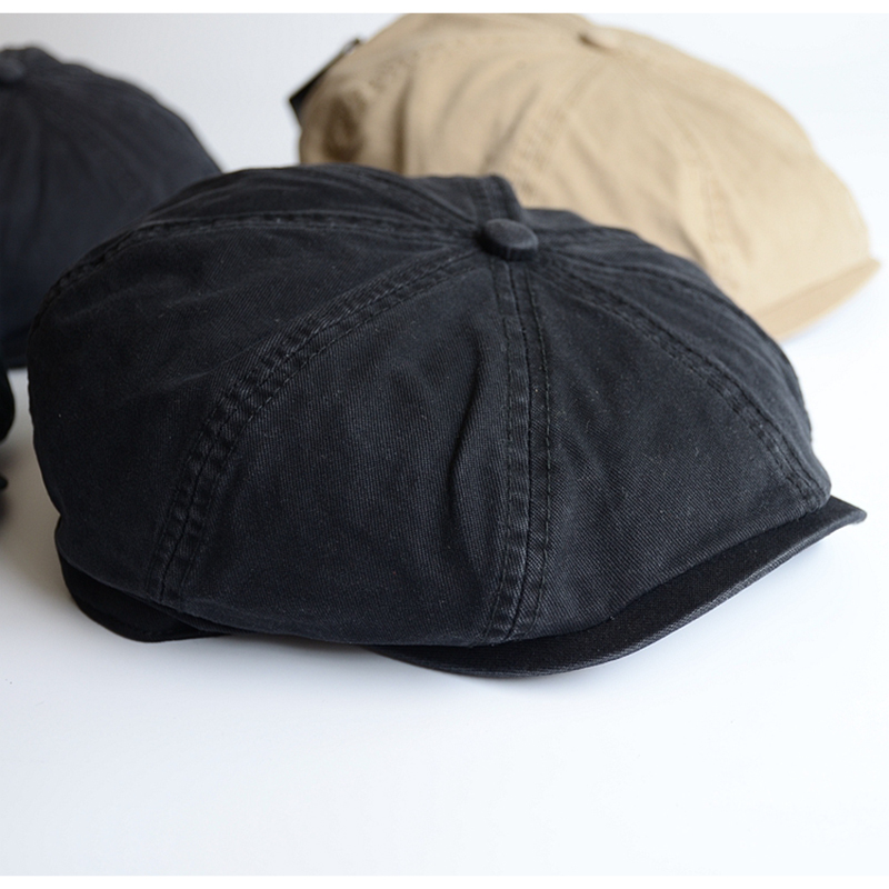 Men Big Head Newsboy Cap Peaky - Dad Hat Cotton review and price