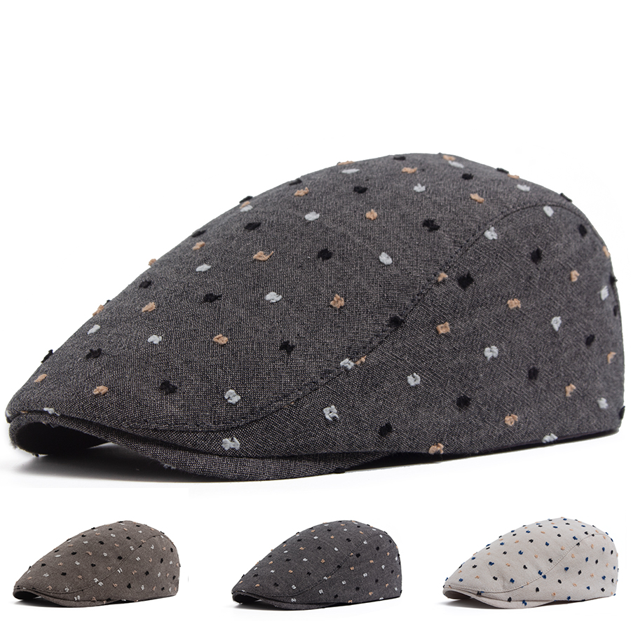 Wmoen Flat Cap With Polka Dot  - Newsboy Cap Ivy review and price