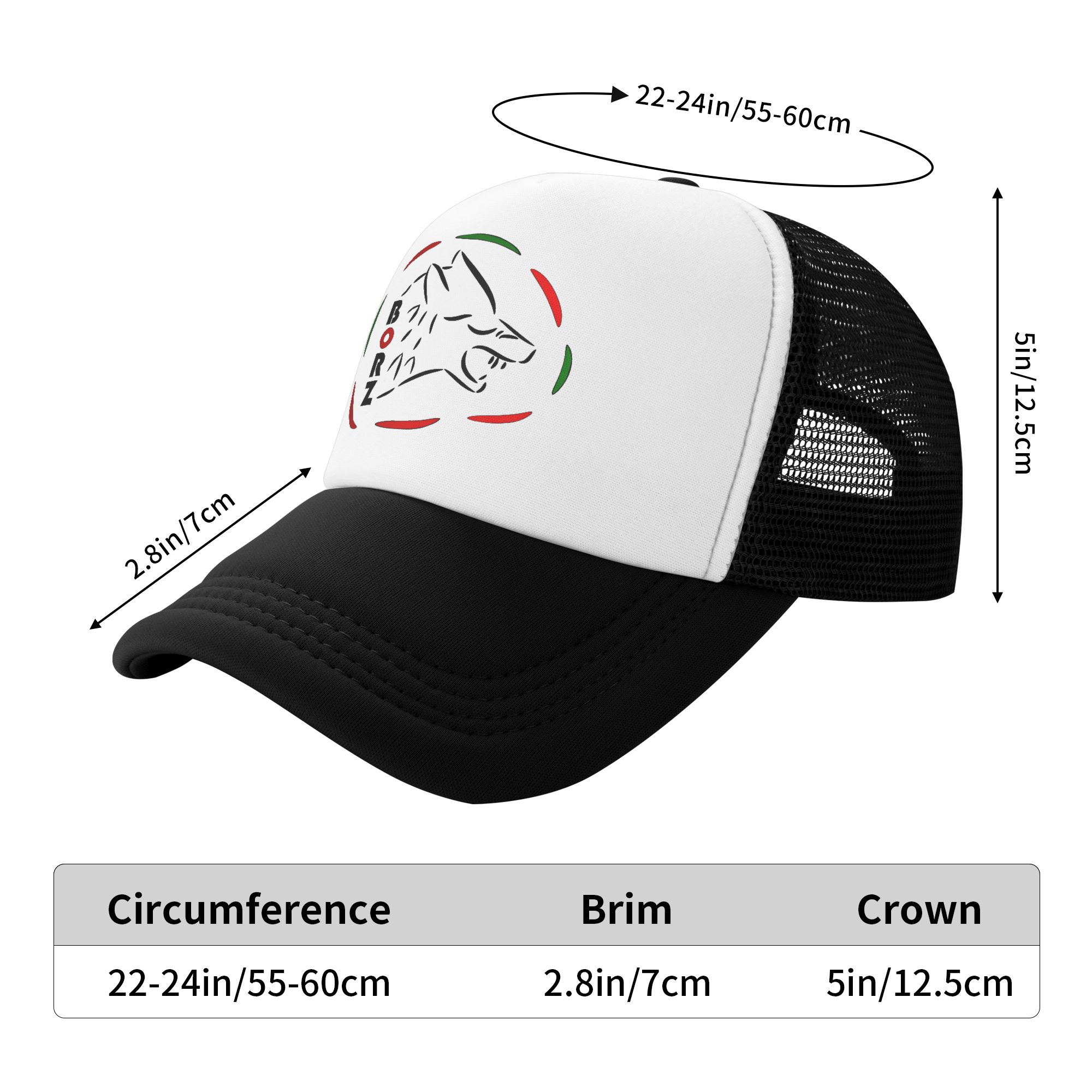 Chechen Wolf, Borz Design  Sun - Trucker Cap Mesh review and price