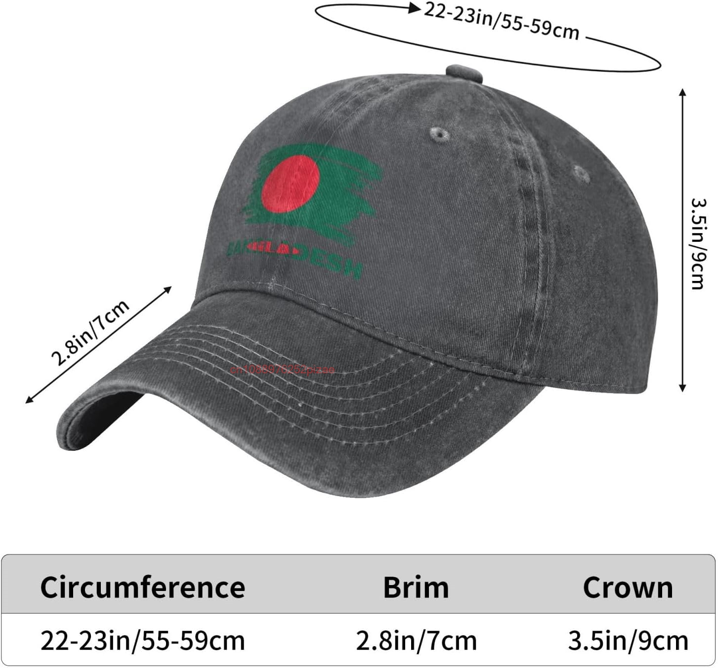 Vintage Bangladesh Flag Stylis - Dad Hat Cotton review and price