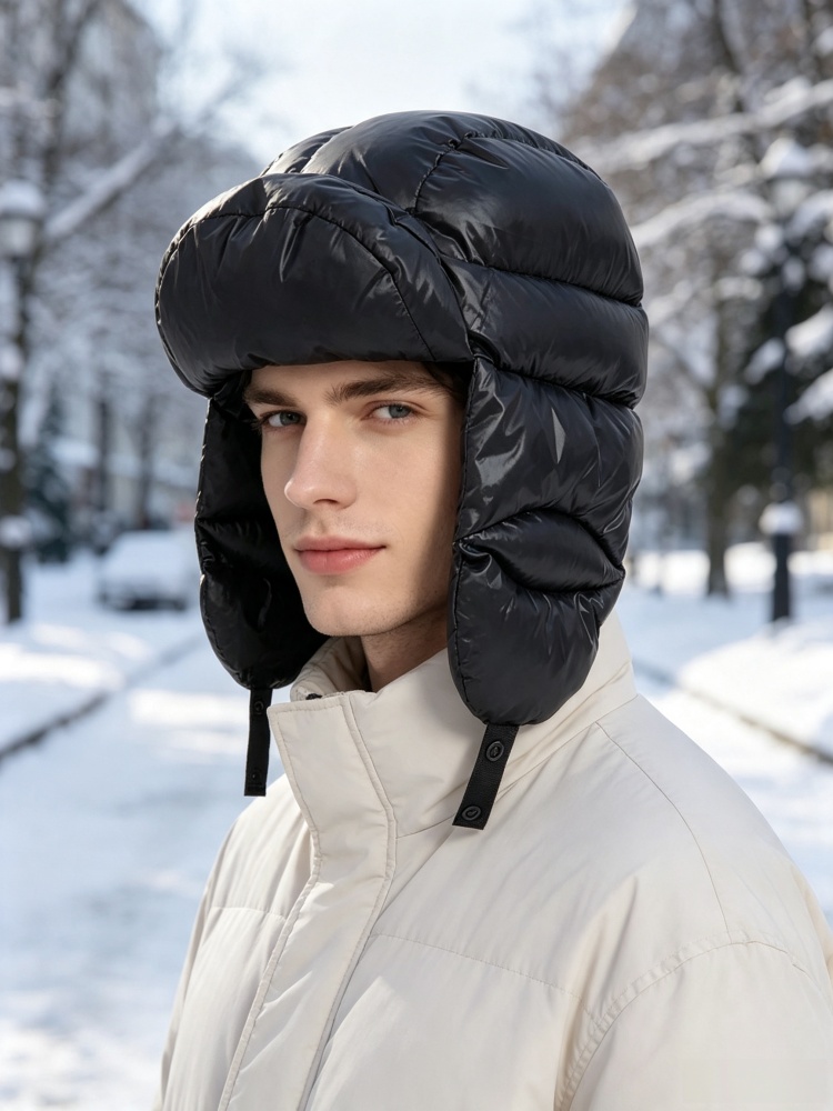 Winter Warm Down Ushanka Hat W - Trapper Hat Ear Flap review and price