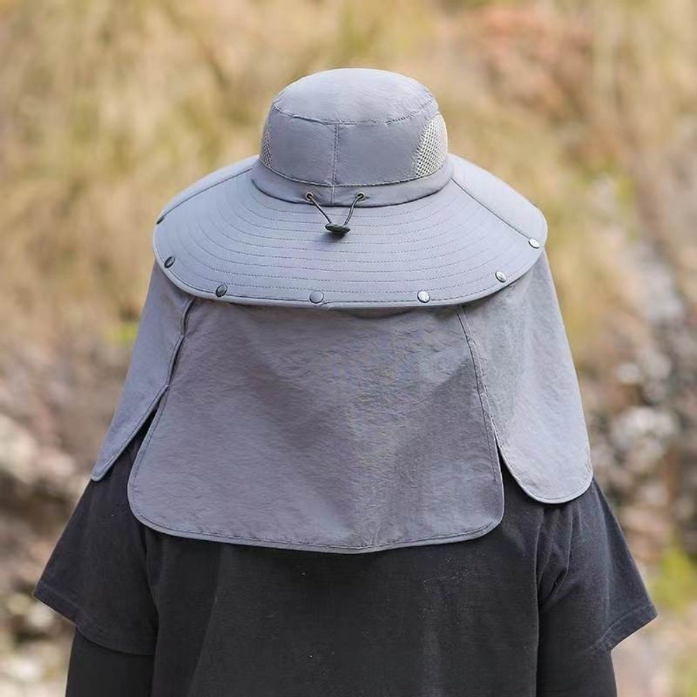 Removable Cloth Men Sun Hat Bi - Visor Sun Hat review and price
