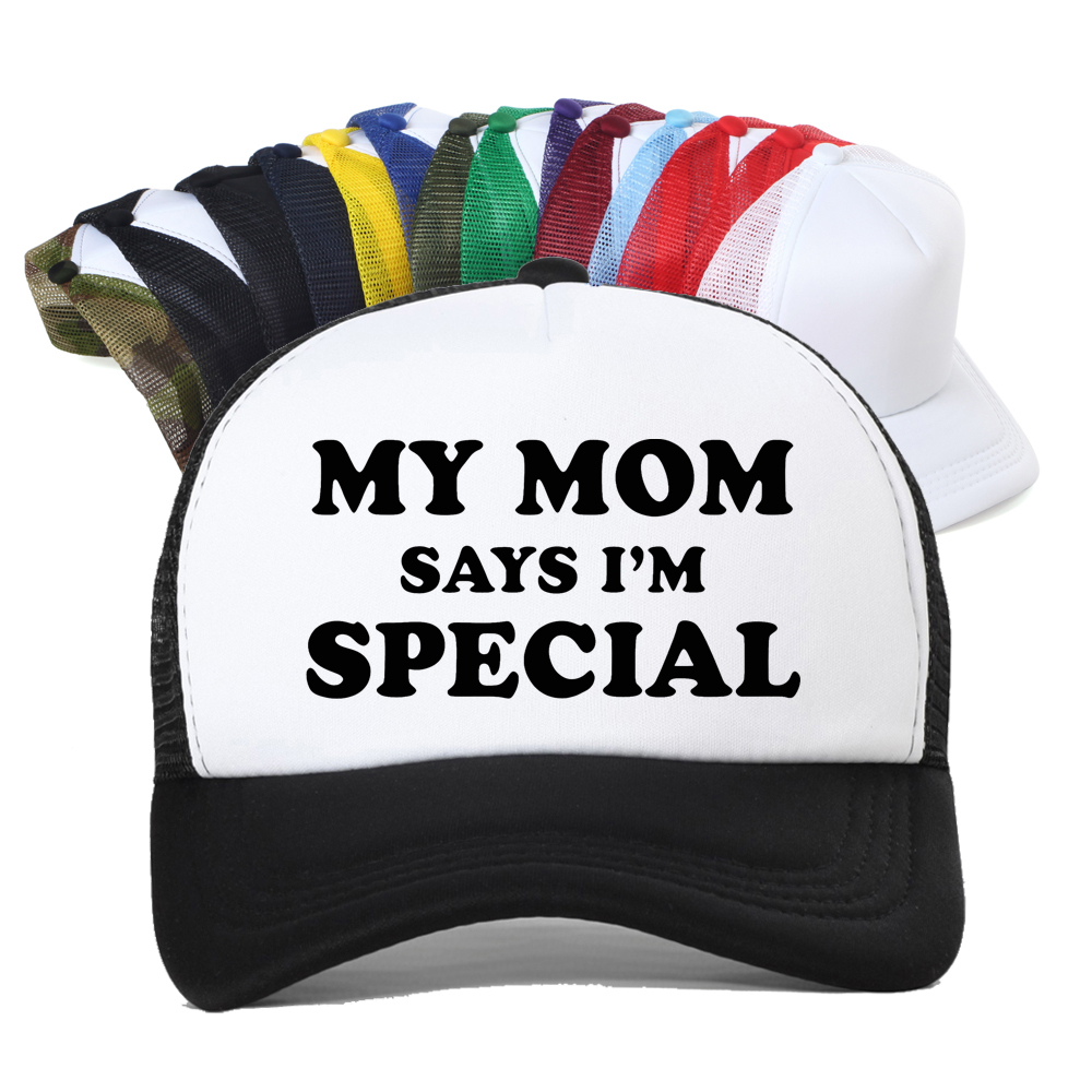 My Mom Says I'm Special Mesh B - Trucker Cap Mesh review and price