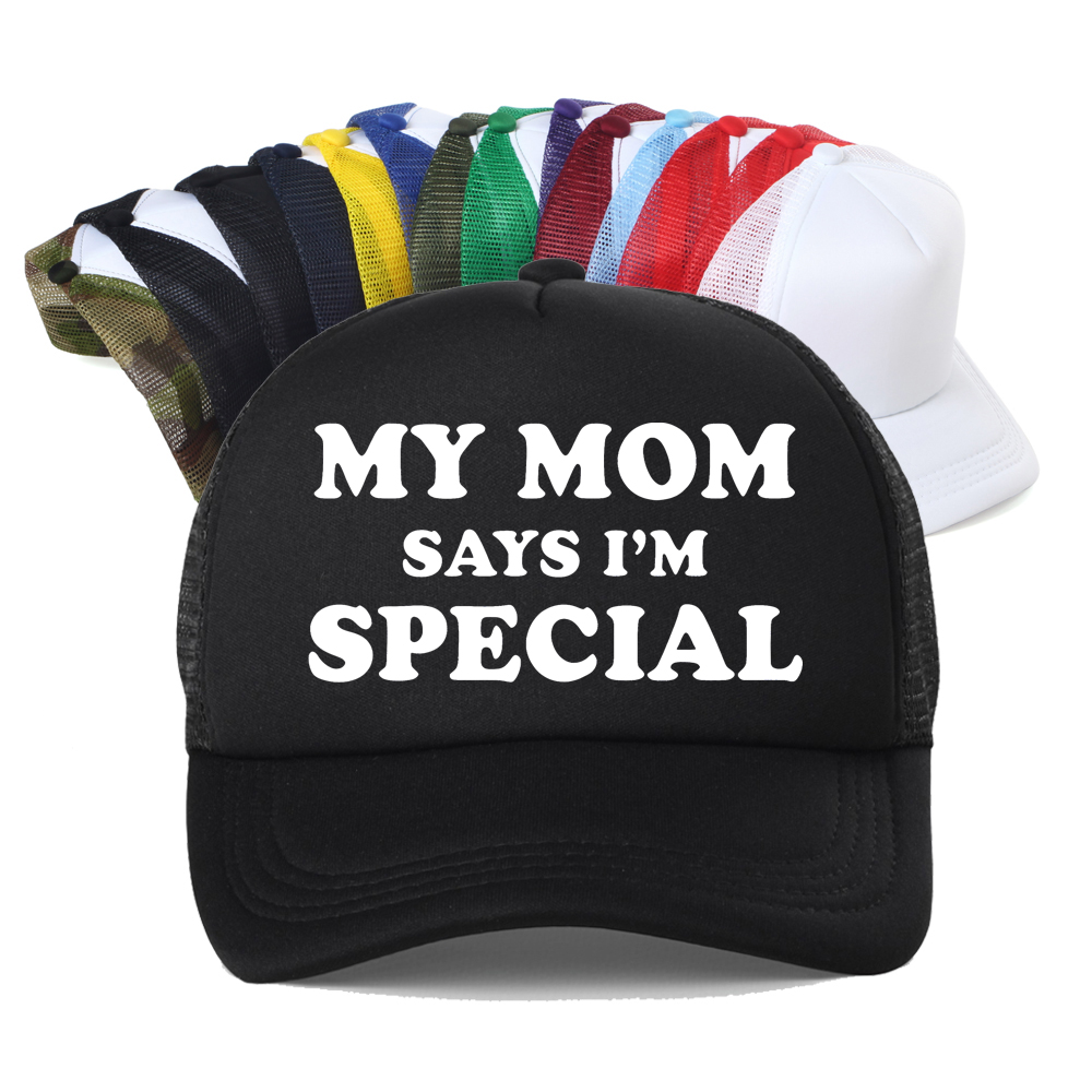 My Mom Says I'm Special Mesh B - Trucker Cap Mesh review and price