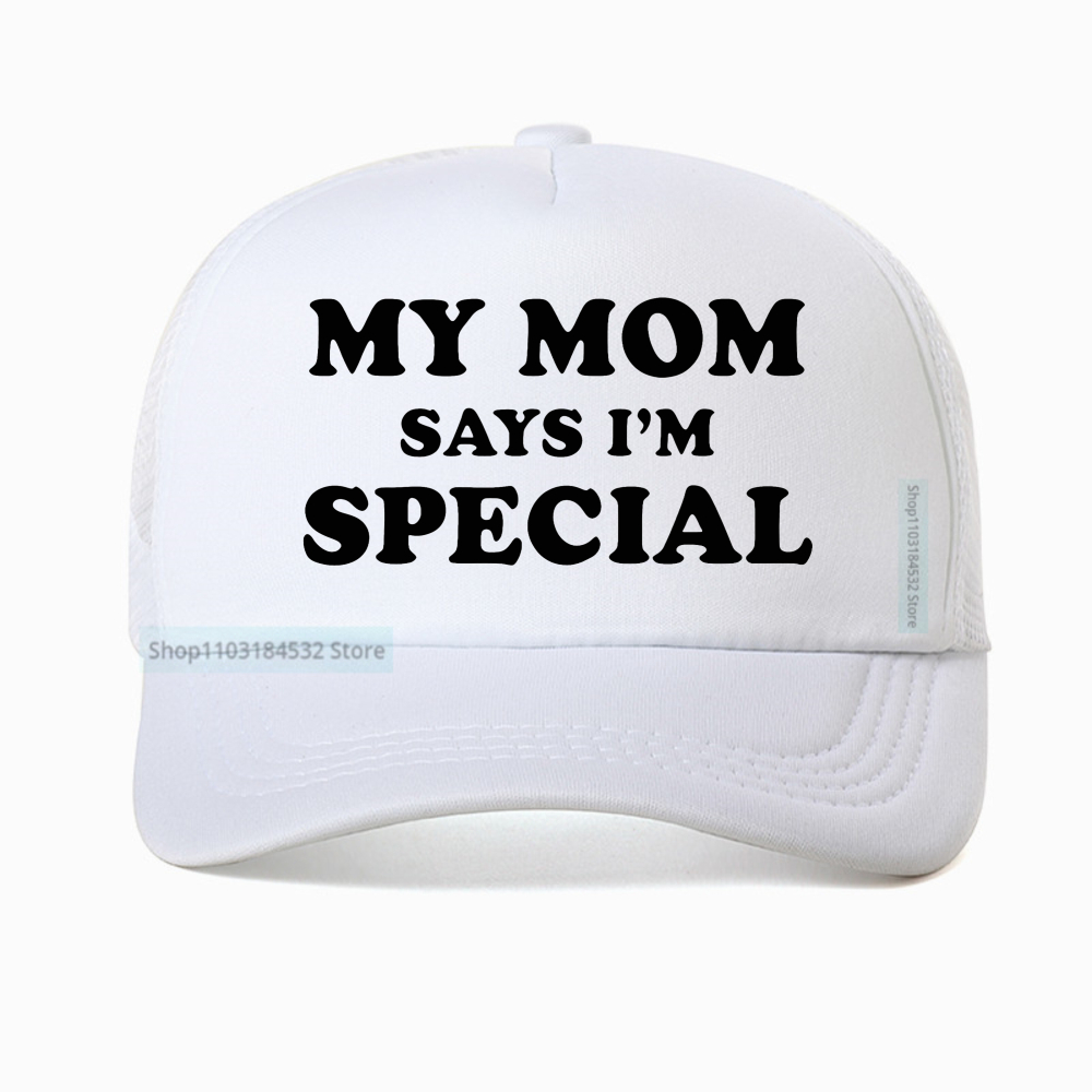 My Mom Says I'm Special Mesh B - Trucker Cap Mesh review and price