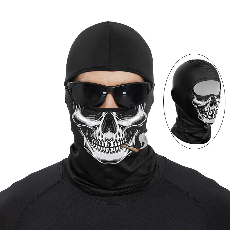 Funny Ape Mouth Skull Balaclav - Skull Cap Helmet Liner review and price