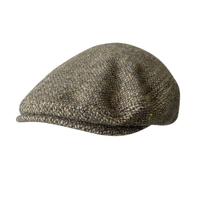 New Wool Flat Cap Men's Golf C - Newsboy Cap Ivy review and price