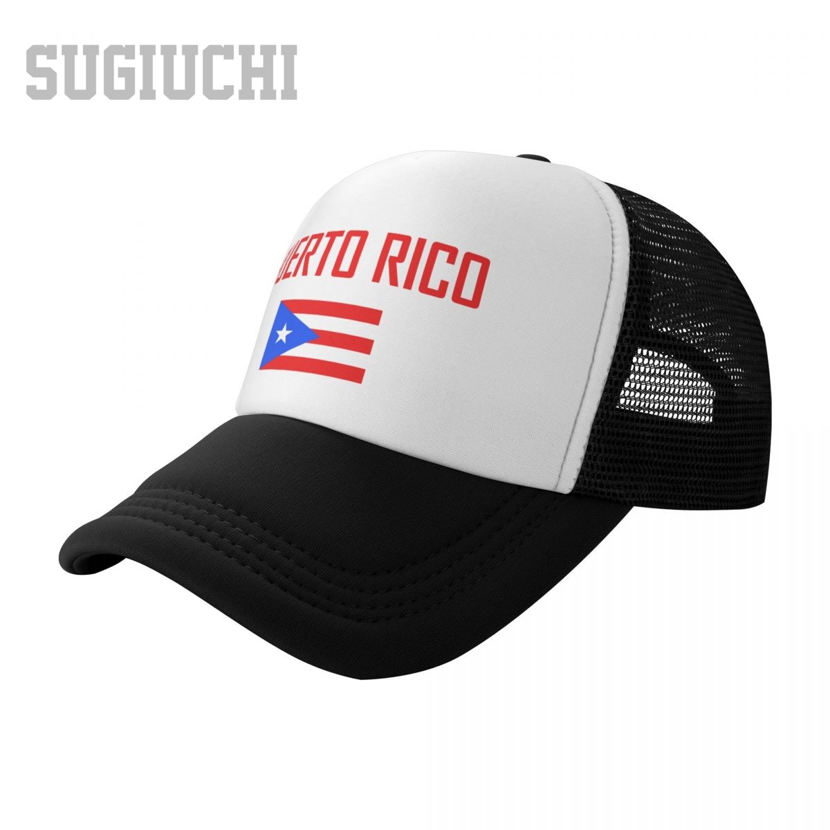 Unisex Mesh Cap Hat PUERTO RIC - Trucker Cap Mesh review and price